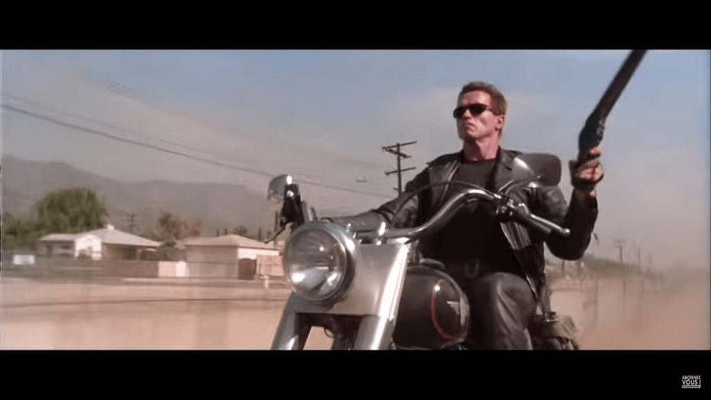 terminator two Winchester gun